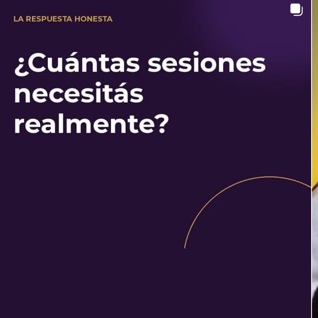 Post: ¿Cuántas sesiones necesitás realmente?